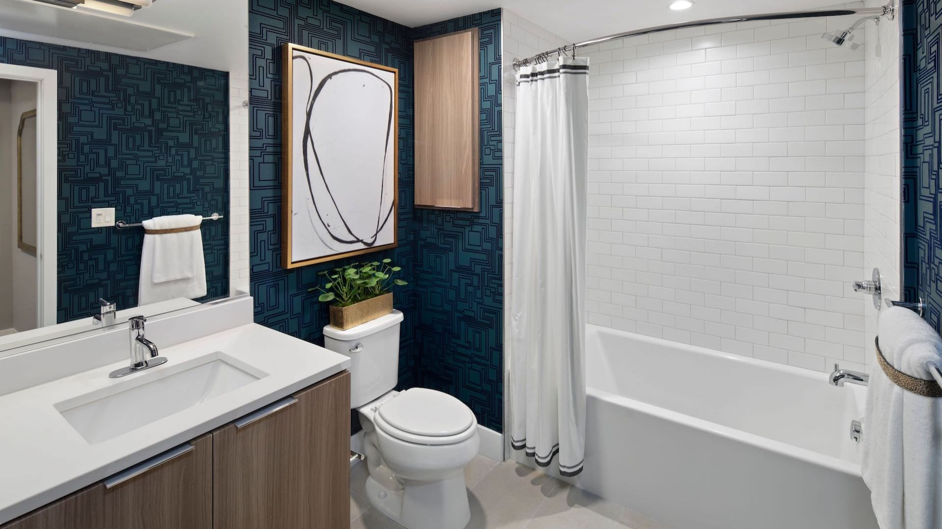 Bathroom with Large Soaking Tub